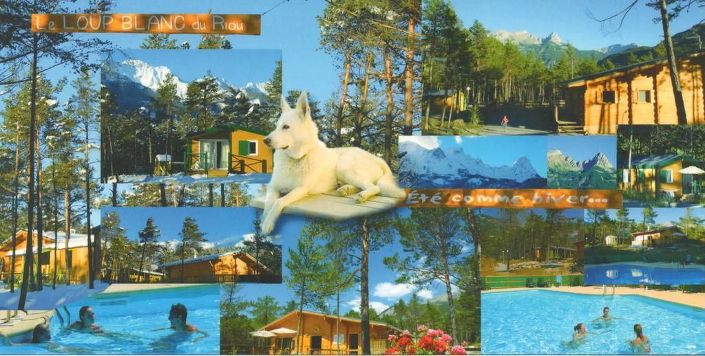 Hotel Parc Résidentiel de Loisir : Le Loup Blanc du Riou Barcelonnette Exterior foto
